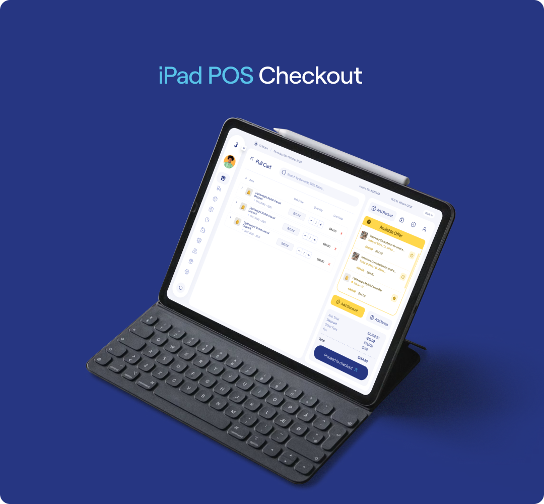 iPad POS: Checkout